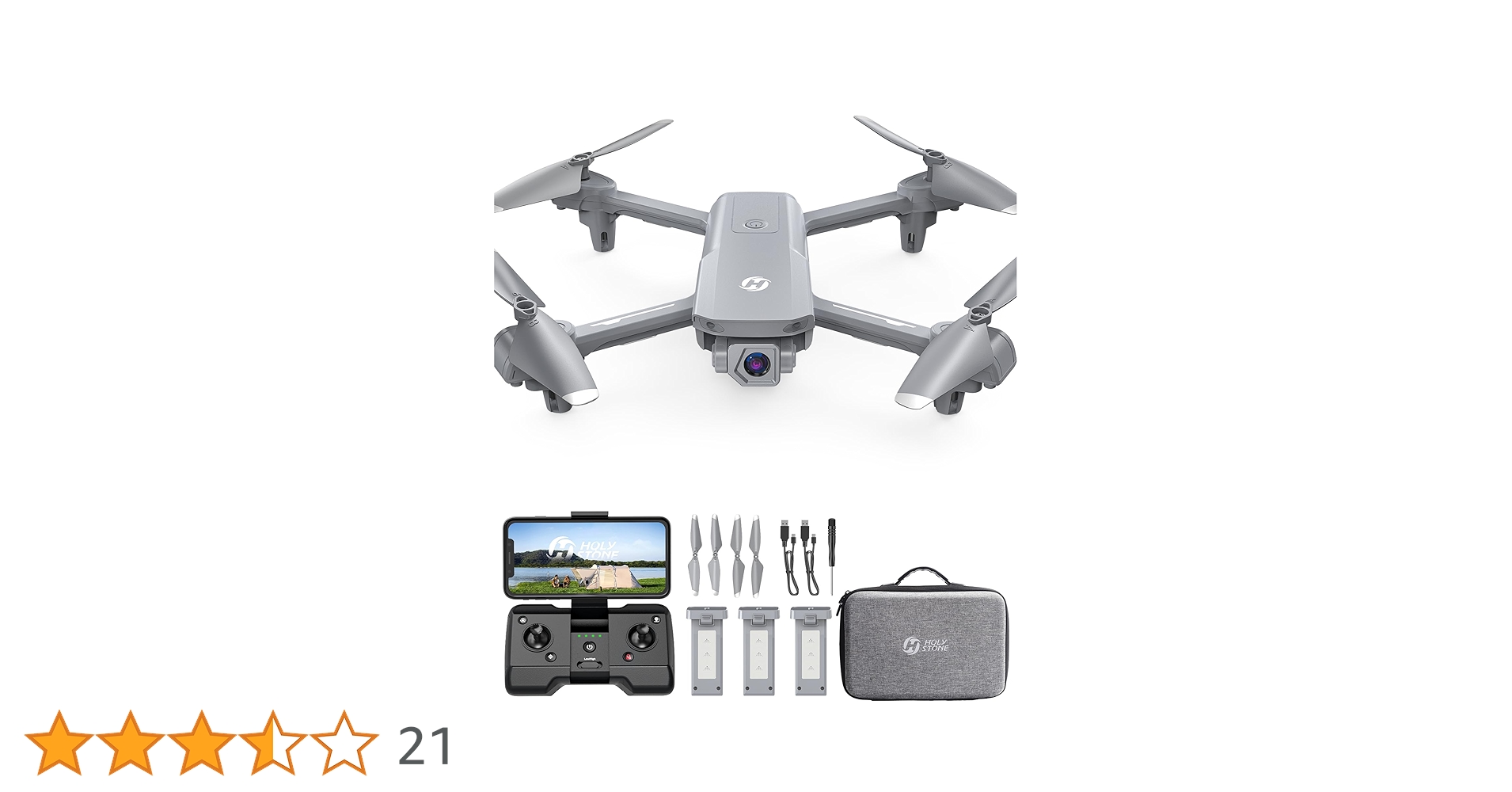 Amazon.co.jp: Holy Stone ドローン カメラ付き 100g未満 GPS